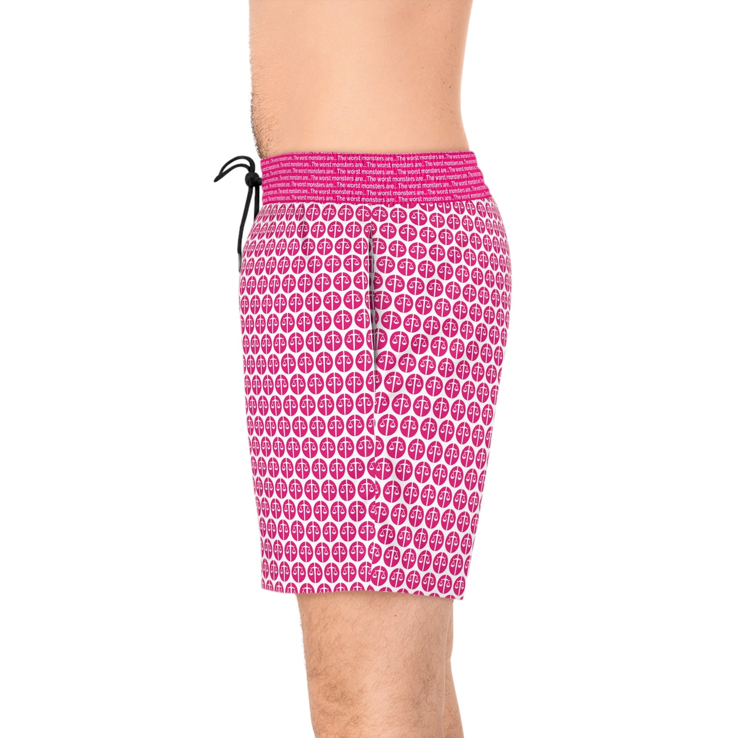 Sword and Scale Mid-Length Swim Shorts