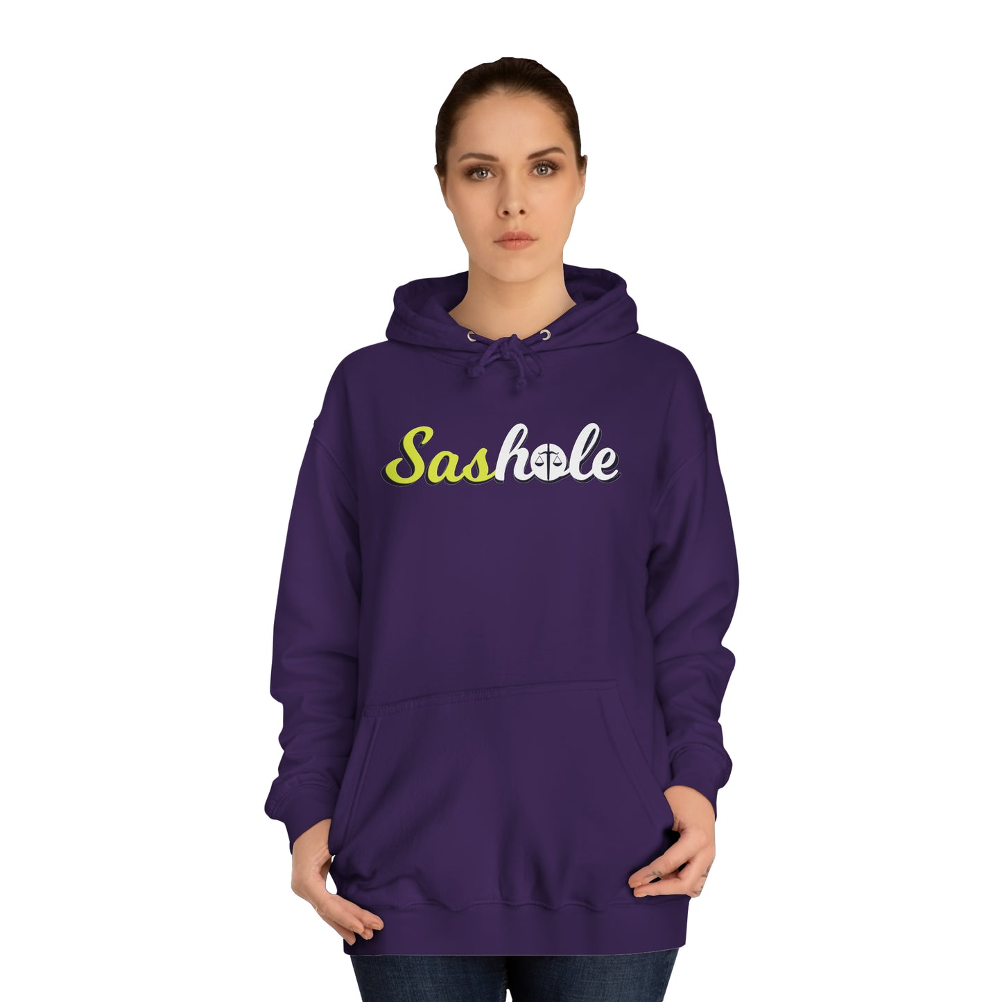 Sashole Unisex College Hoodie