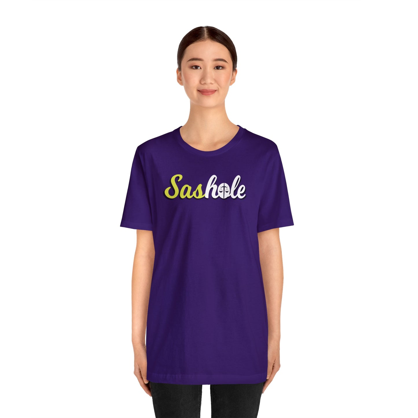 Sashole Unisex Jersey Short Sleeve Tee