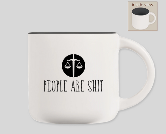 People are Shit 14oz Ceramic Mug (limited quantities)