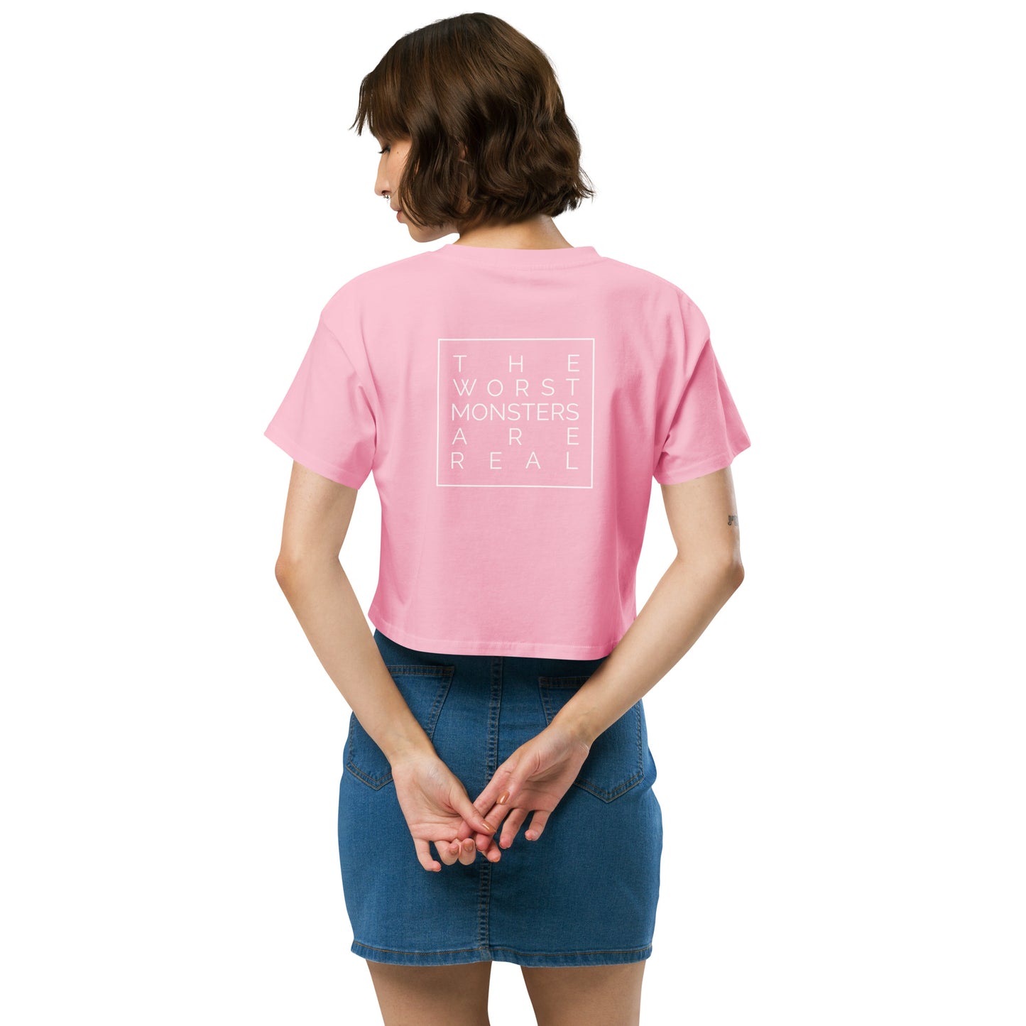 Live, Laugh, Love Women’s Crop Top